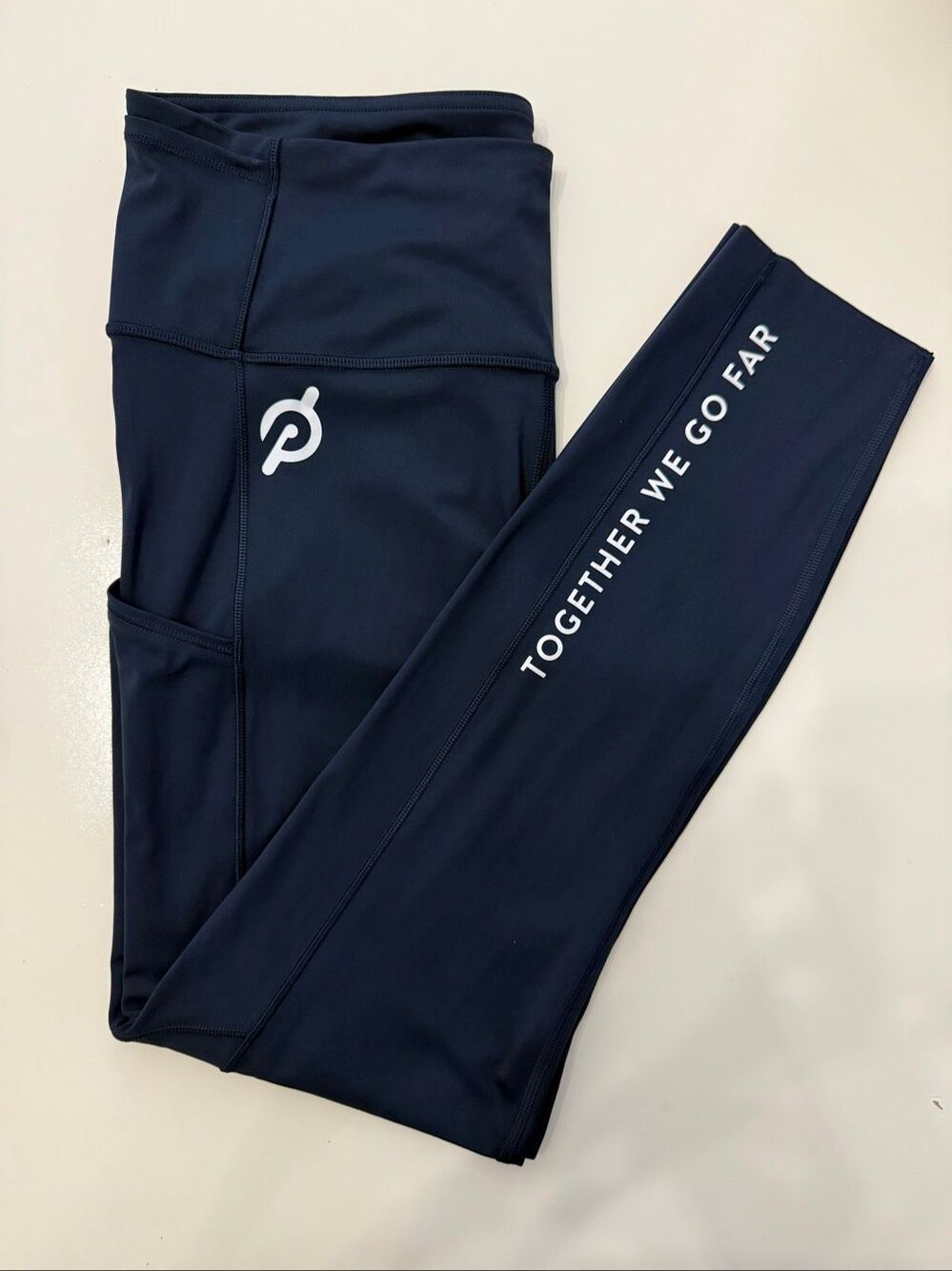 Lululemon Fast & Free 7/8 Tight II True Navy 10 Peloton Leggings